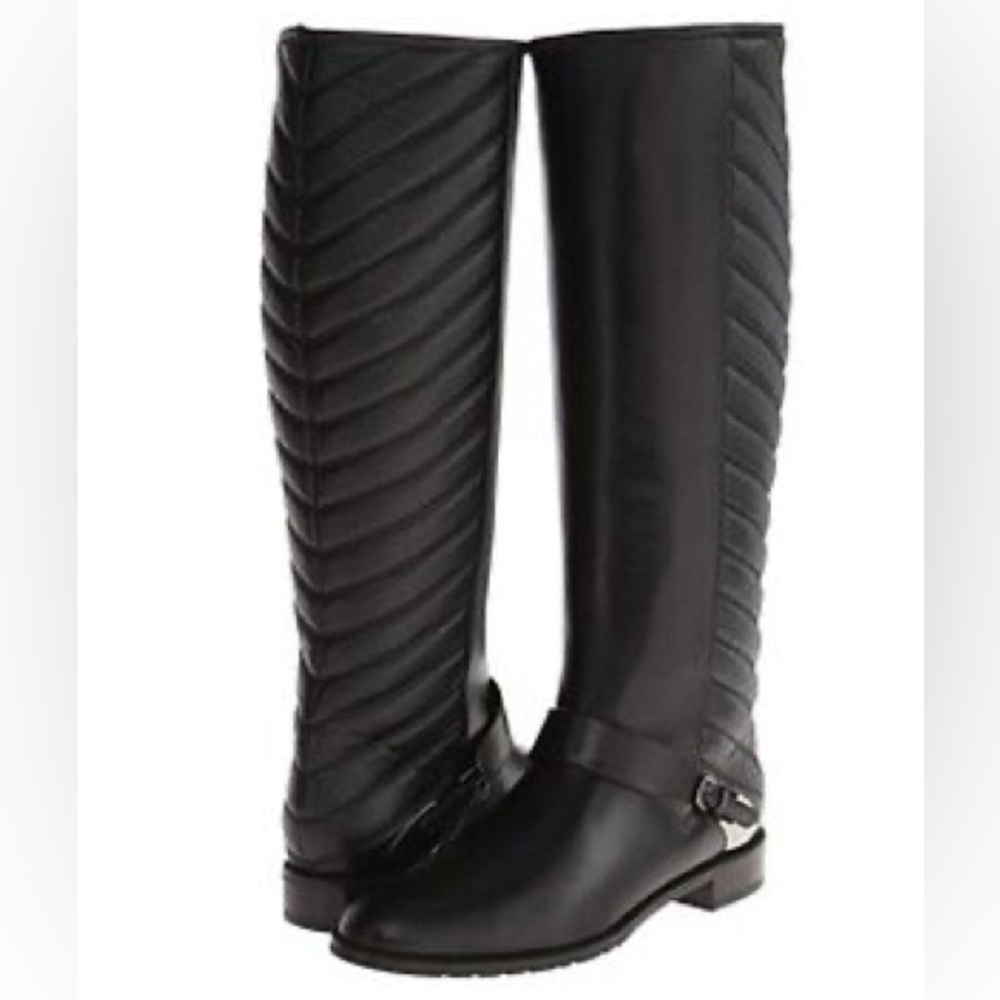 Stuart Weitzman Black Riding Boots size 9